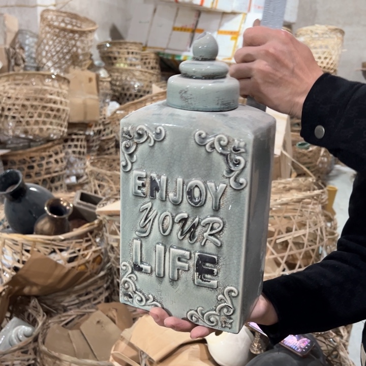 摆件高35口7公分微瑕捡漏