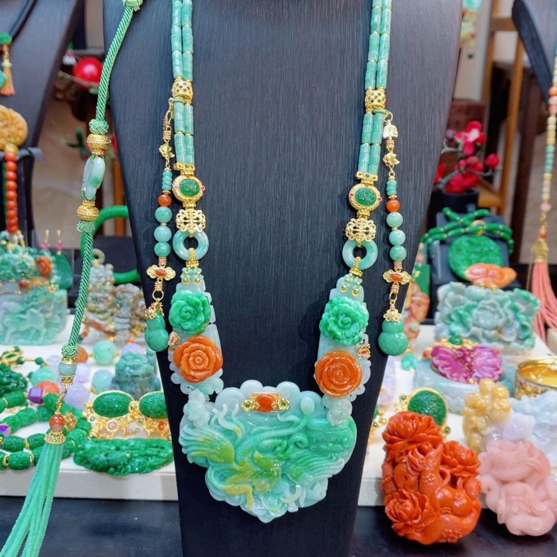 翡翠颈饰合金48小时鉴赏期