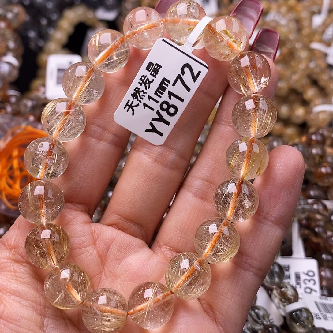 水晶手链未镶嵌水