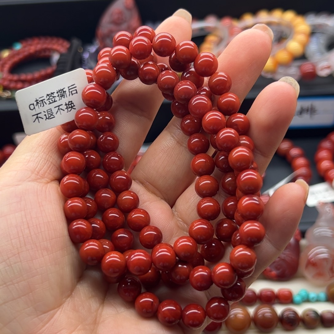 南红玛瑙未镶嵌配饰