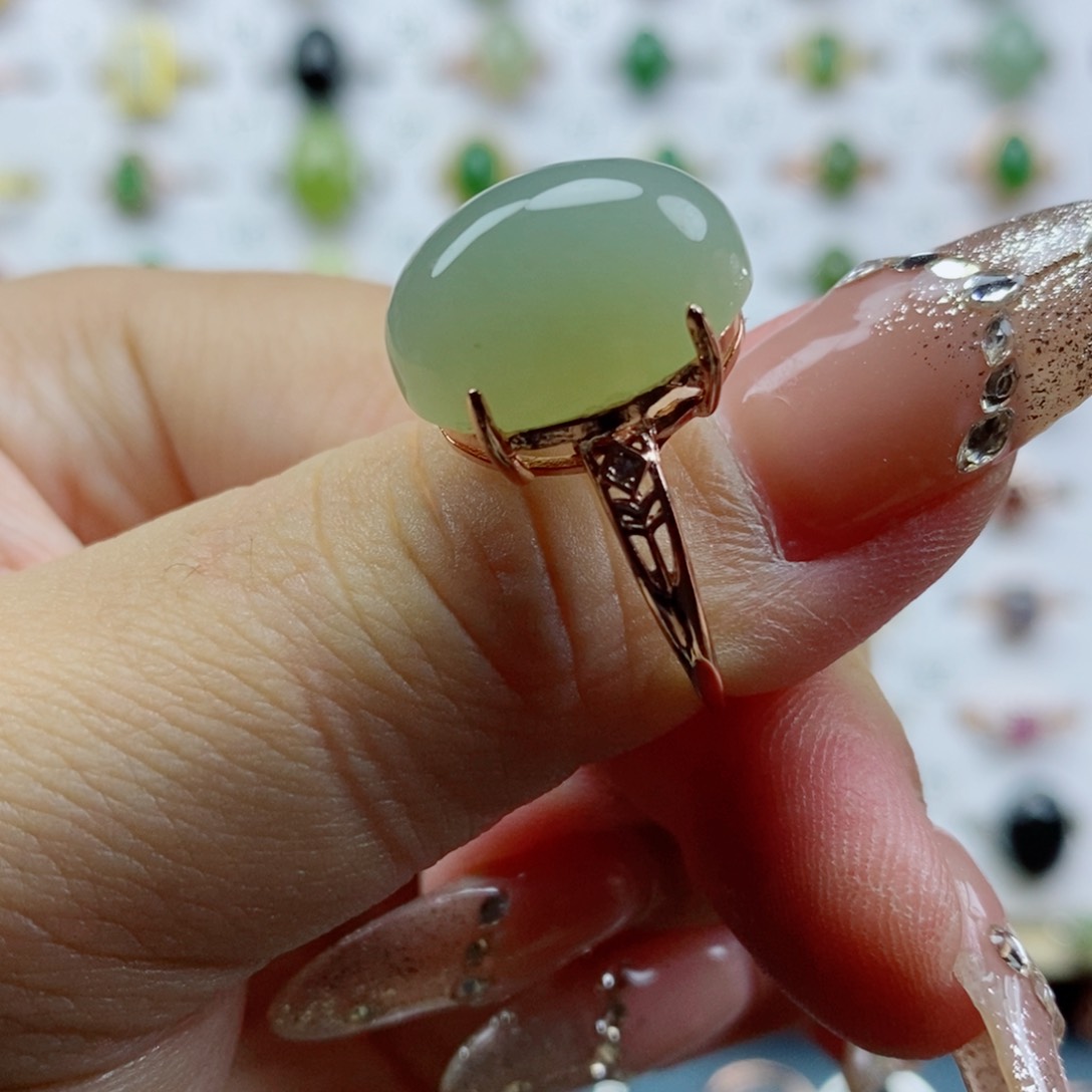 和田玉戒指未镶嵌