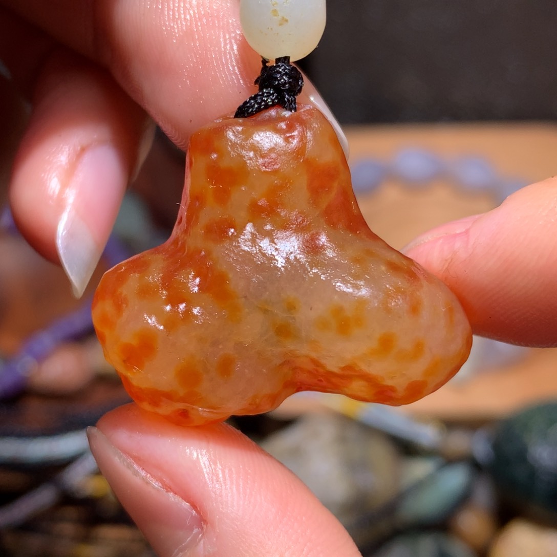 未镶嵌玛瑙/玉髓珠宝半成品