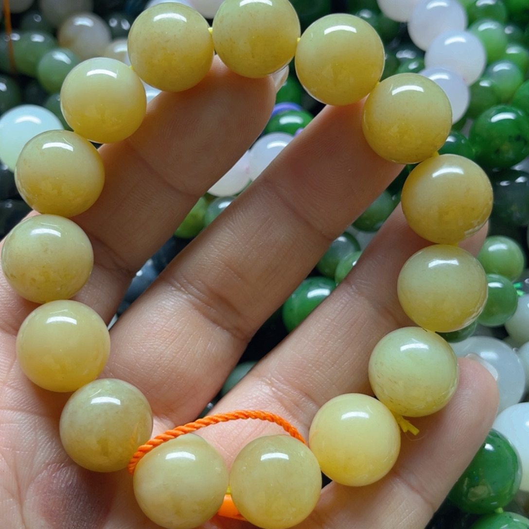 和田玉手链未镶嵌