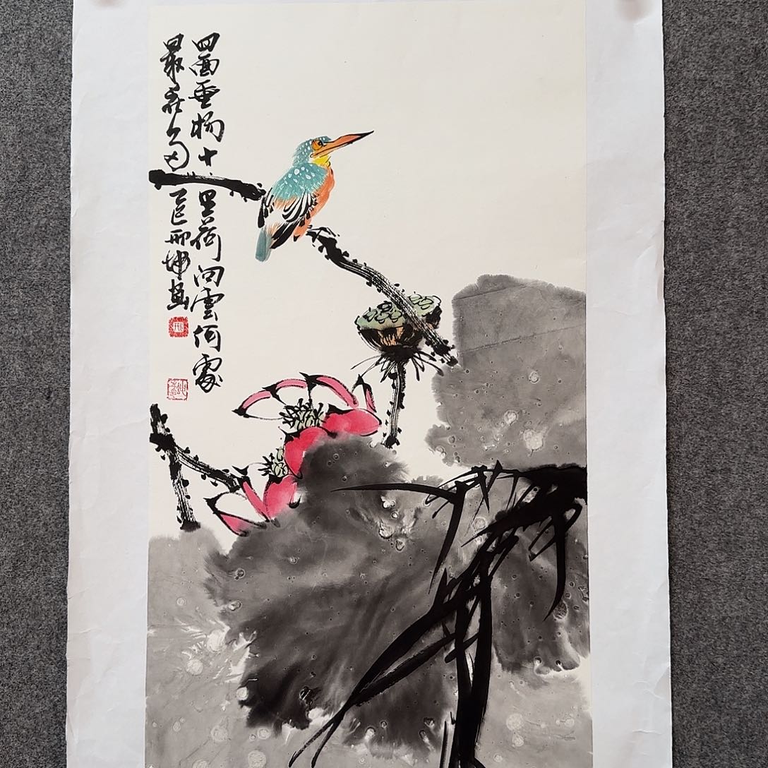 国画zz邢坤老师手绘作品
