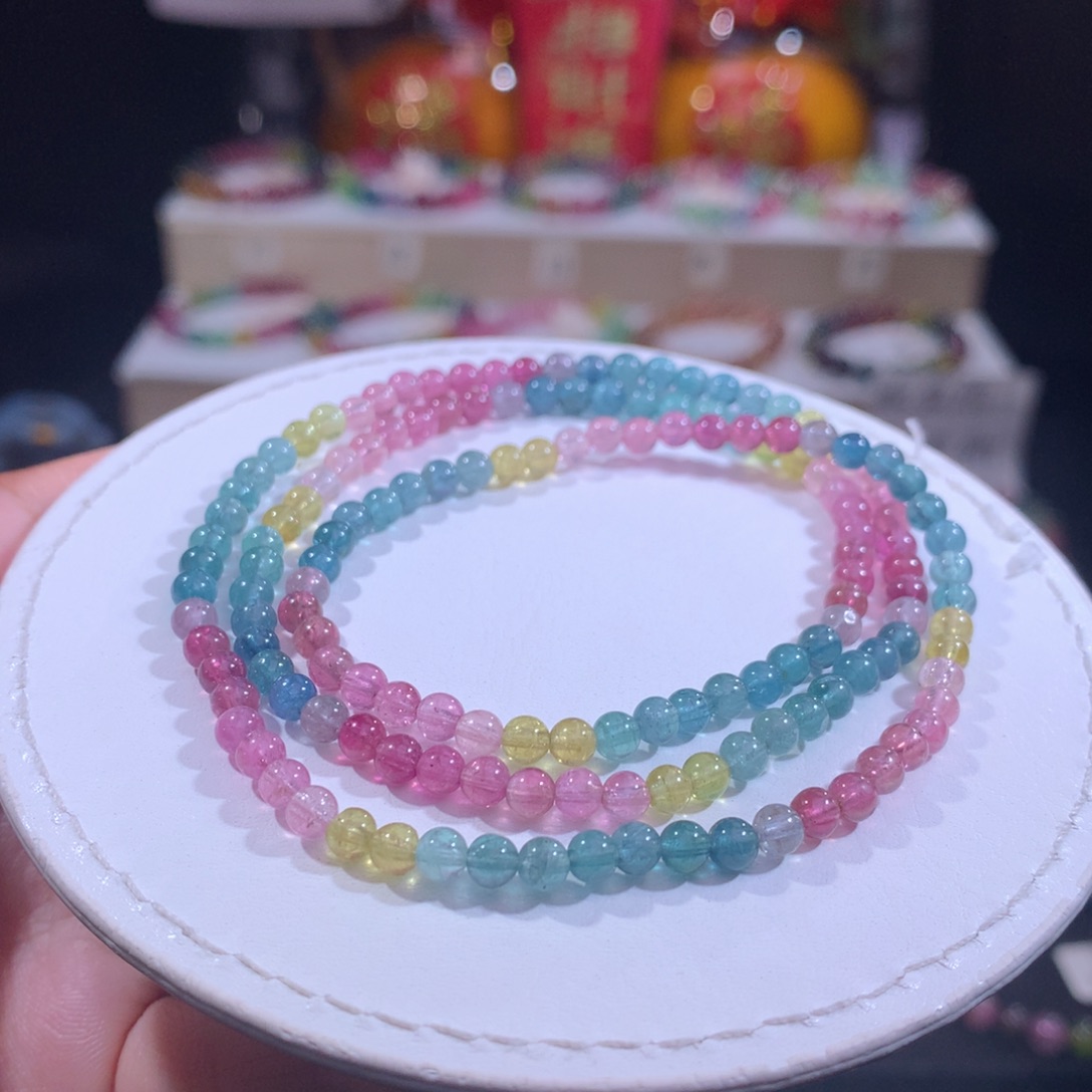 碧玺手链未镶嵌碧玺