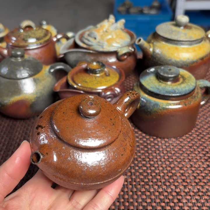 紫砂茶杯瑕手持壶160 C