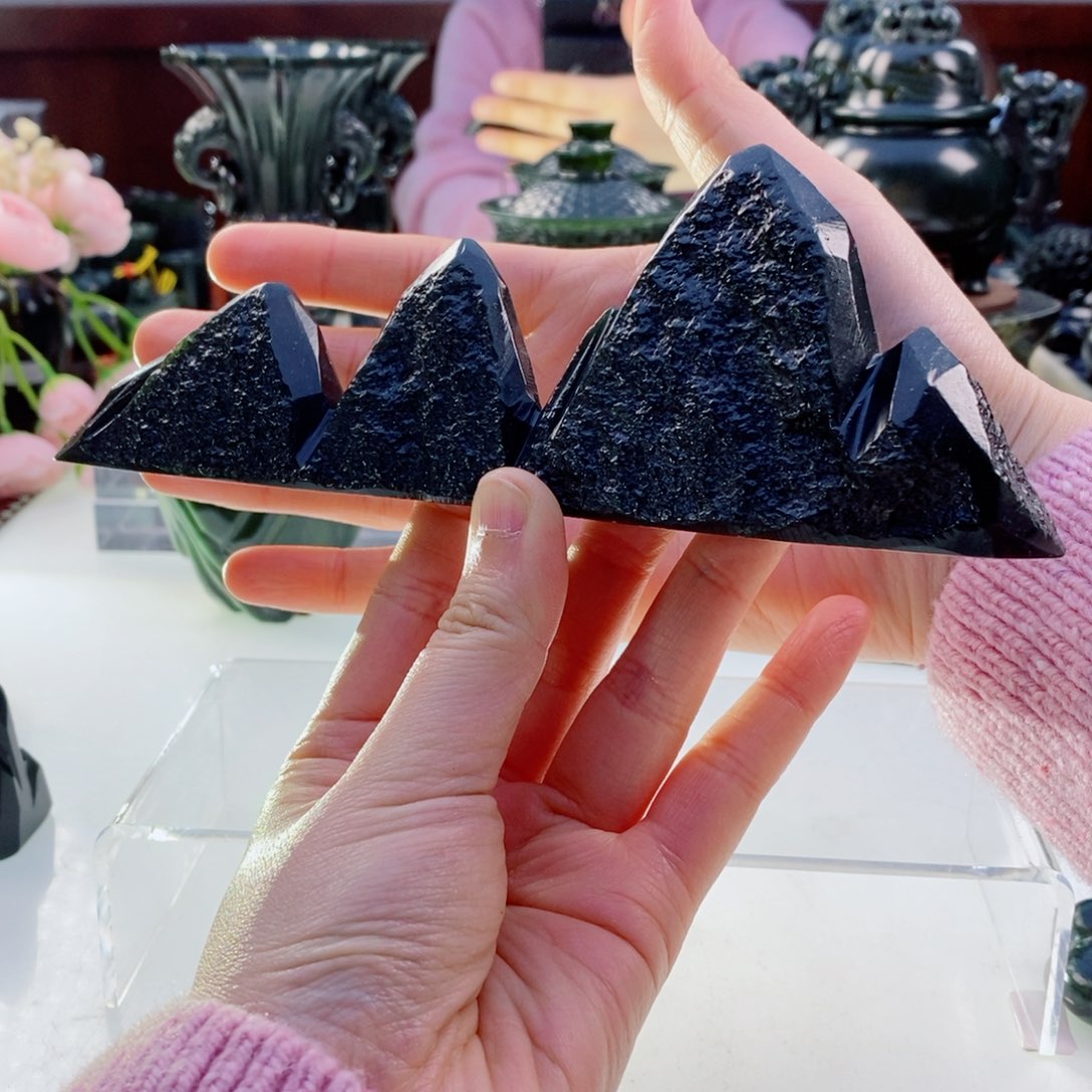 和田玉（青玉）摆件未镶嵌