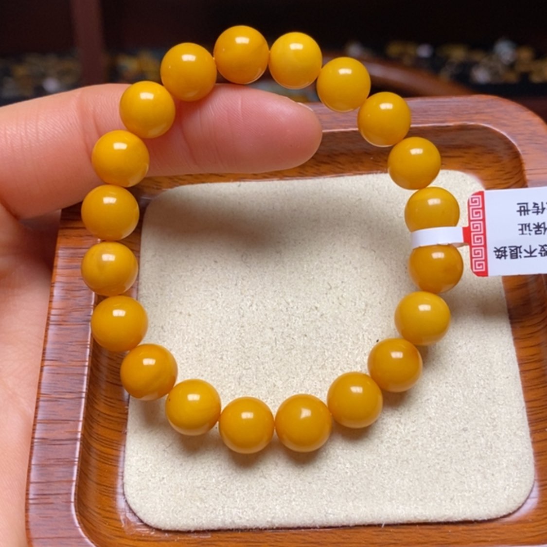 【闪购商品】蜜蜡手链未镶嵌手串