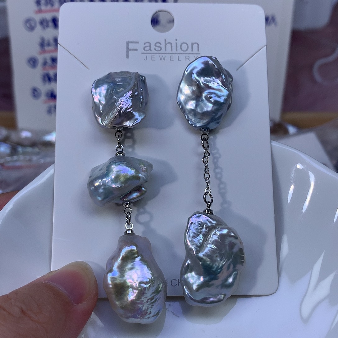 非金属合金特价耳饰4438有瑕