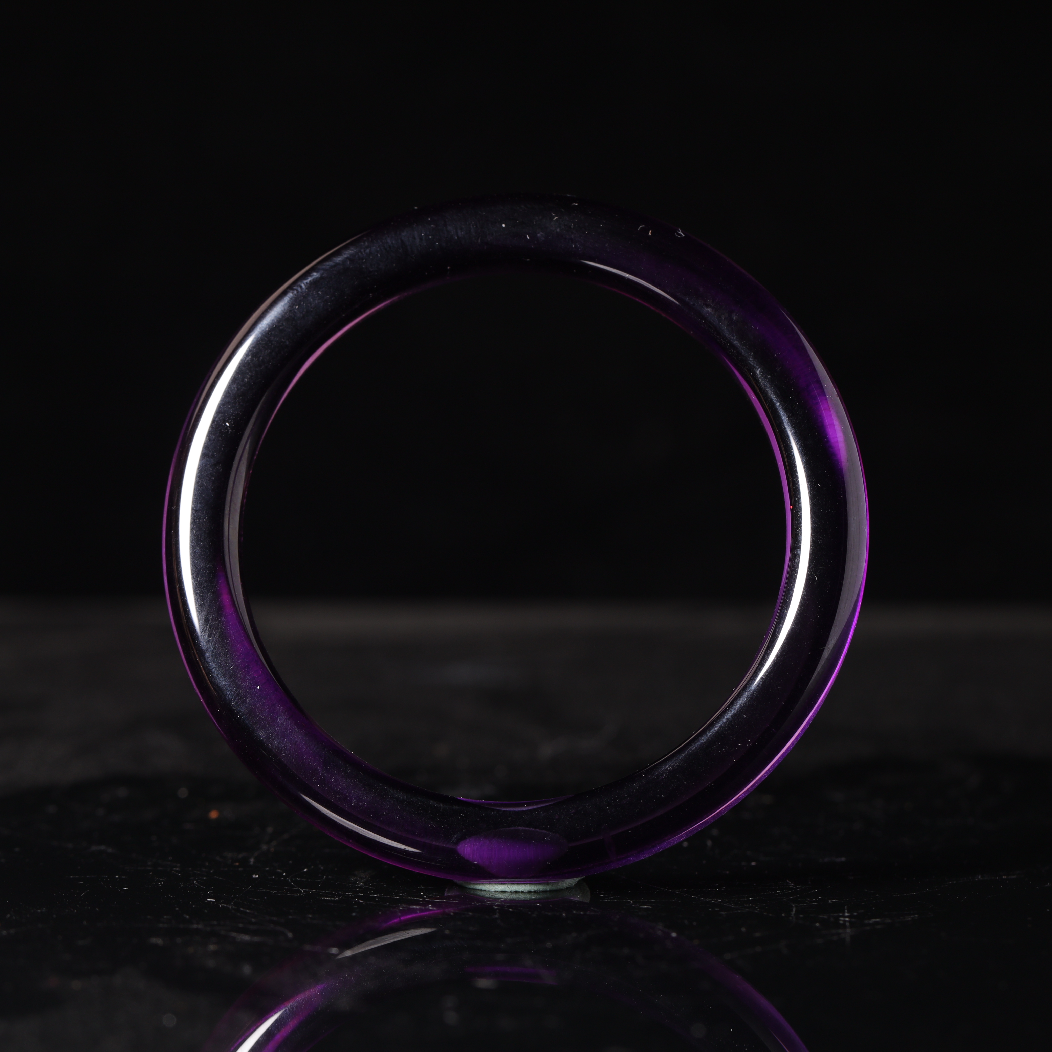 清代紫水晶手镯-NX