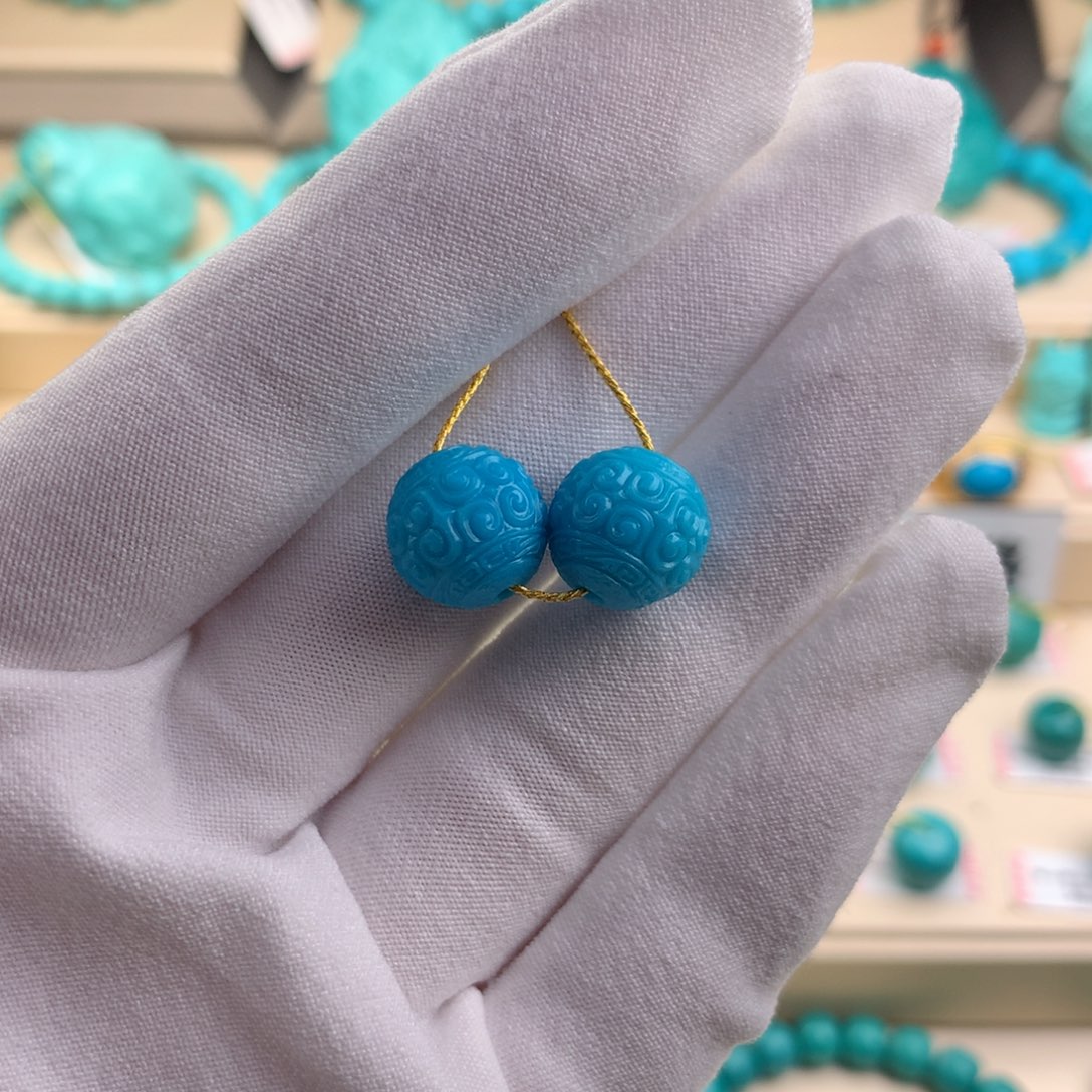 绿松石珠宝奇石未镶嵌