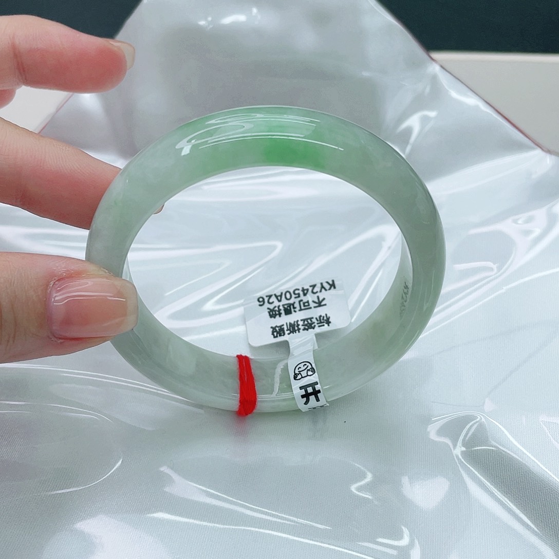 翡翠手镯未镶嵌56.5正