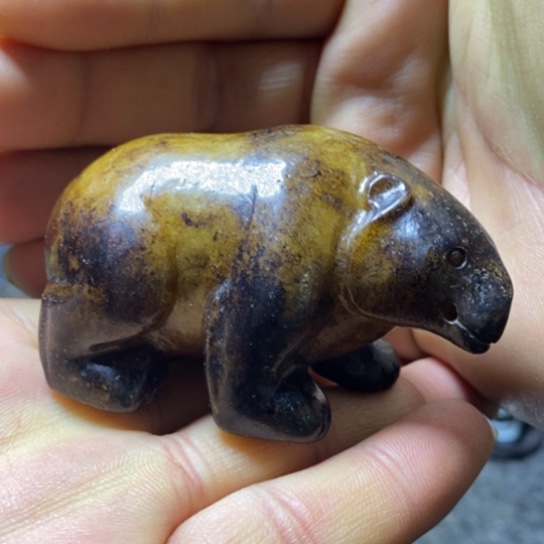 和田玉把件未镶嵌