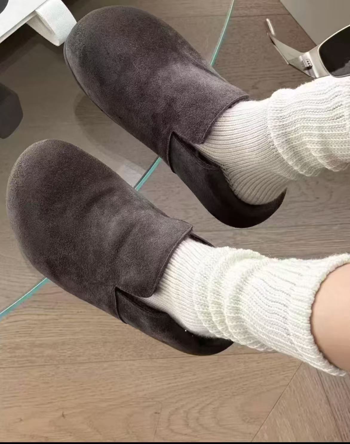 欧货 勃肯托一脚蹬圆头冬季25019