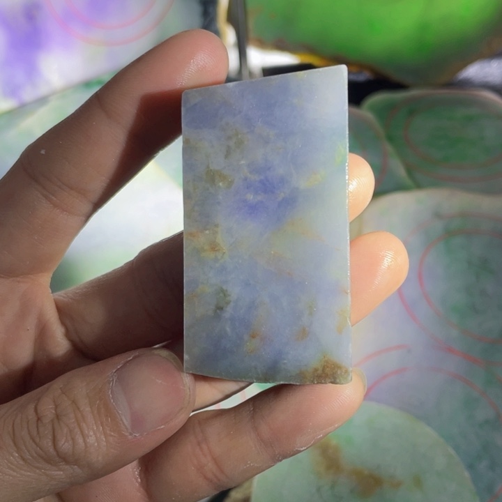 翡翠未镶嵌挂件片料