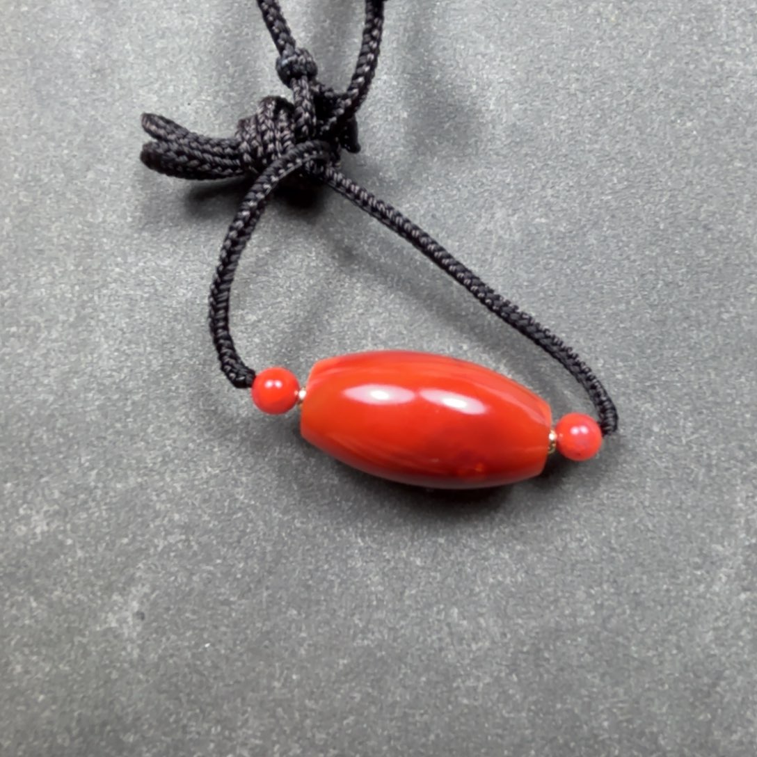 南红玛瑙颈饰合金诺*