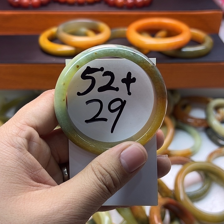 蛇纹石玉合金手镯
