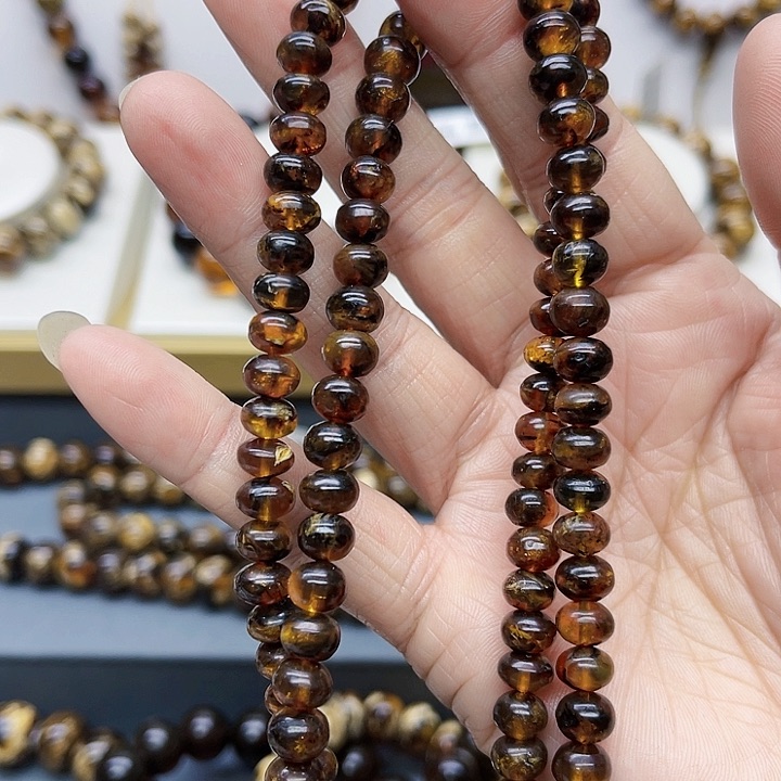 琥珀颈饰未镶嵌琥珀7