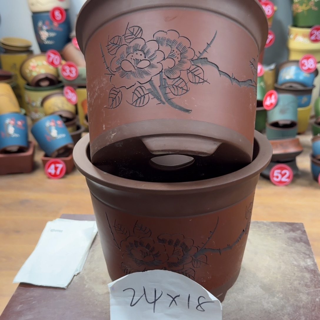 紫砂花盆破损包赔