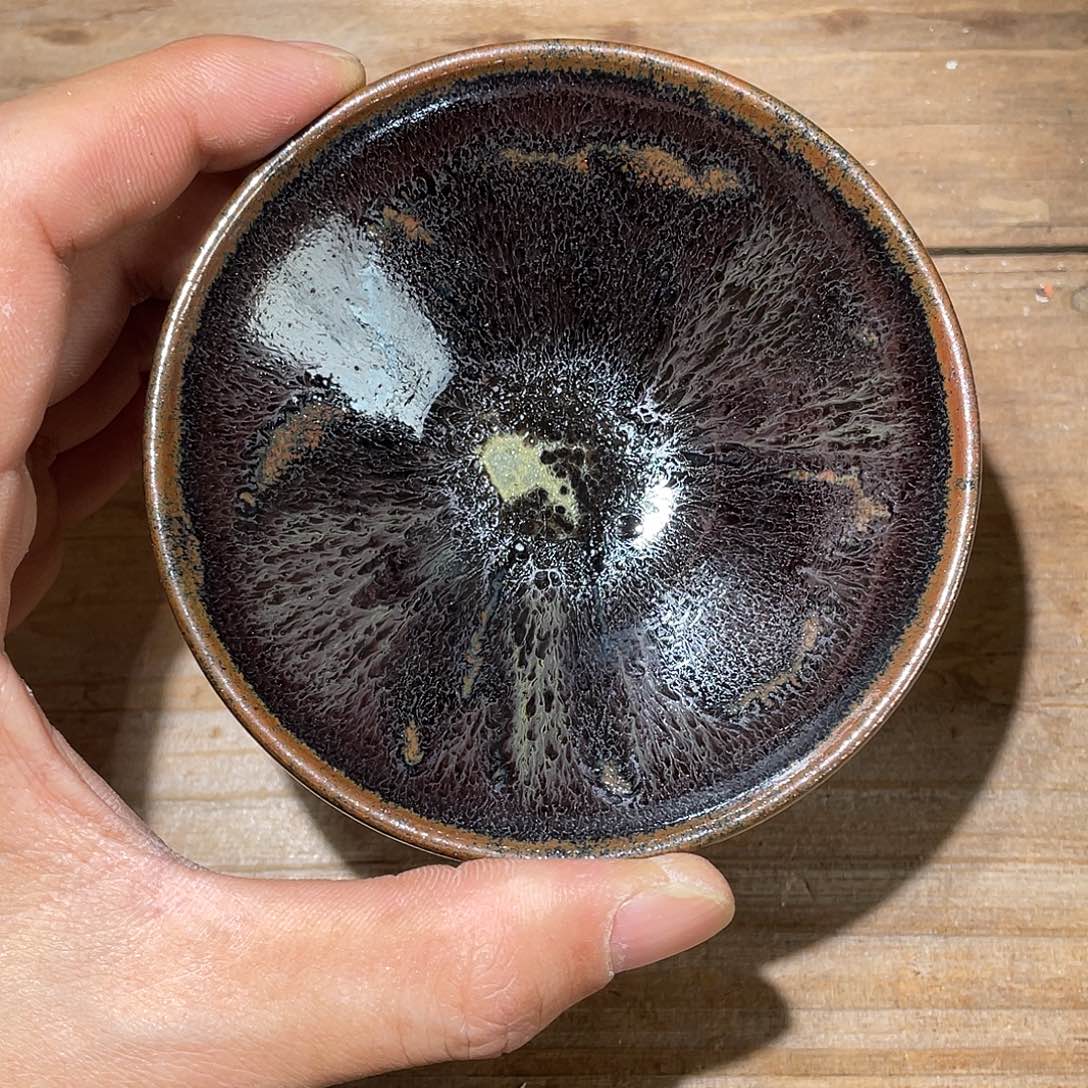 茶盏建窑建盏柴烧216