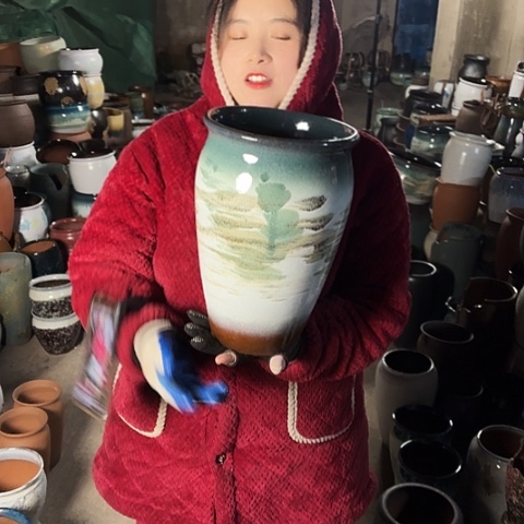 口20高31瑕疵盆子盆子 