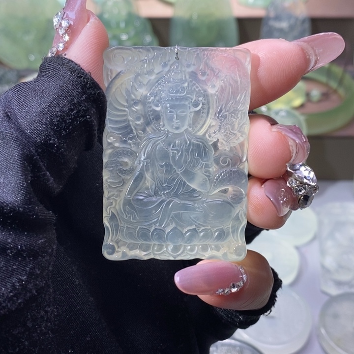 岫玉吊坠未镶嵌吊坠