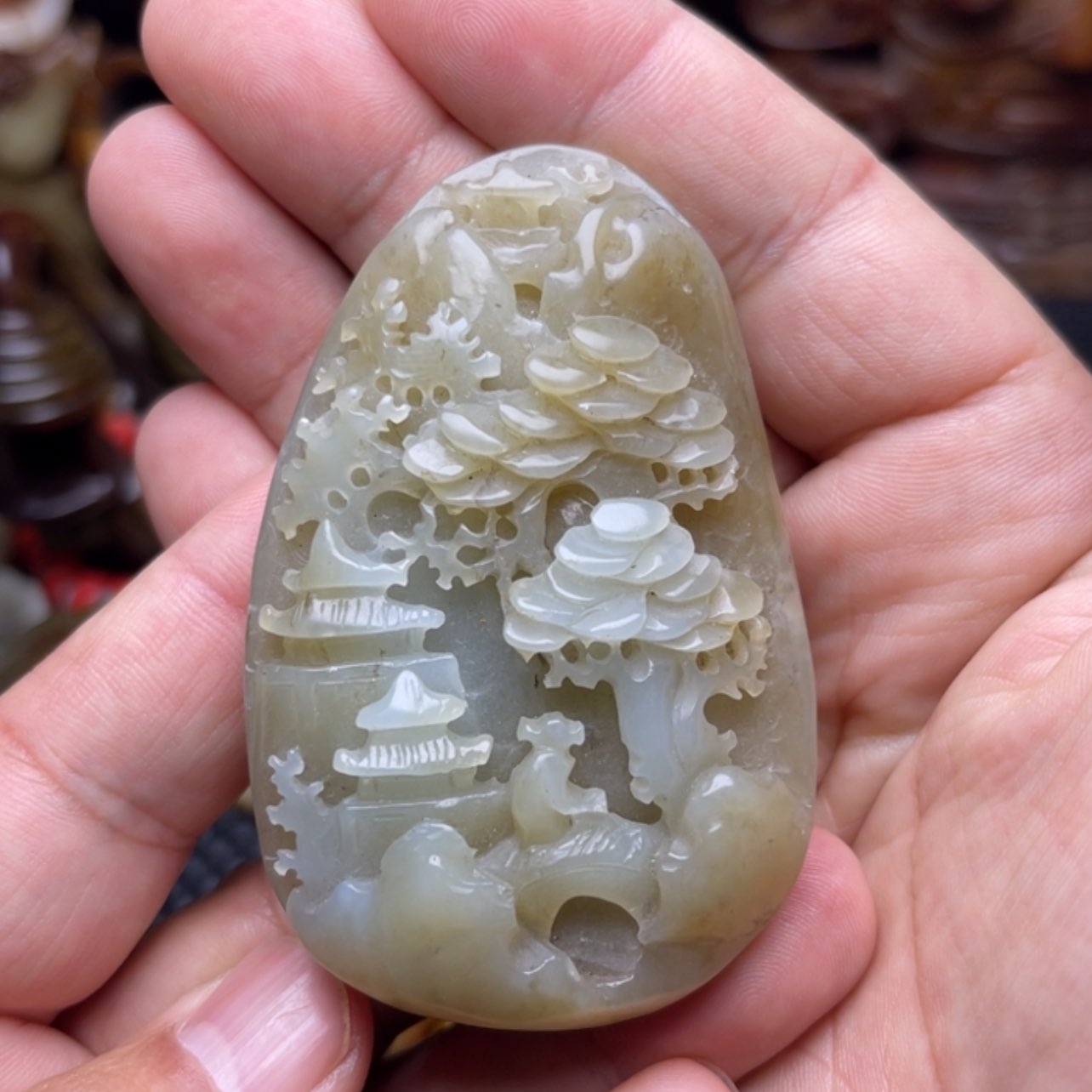 【闪购商品】和田玉挂件未镶嵌