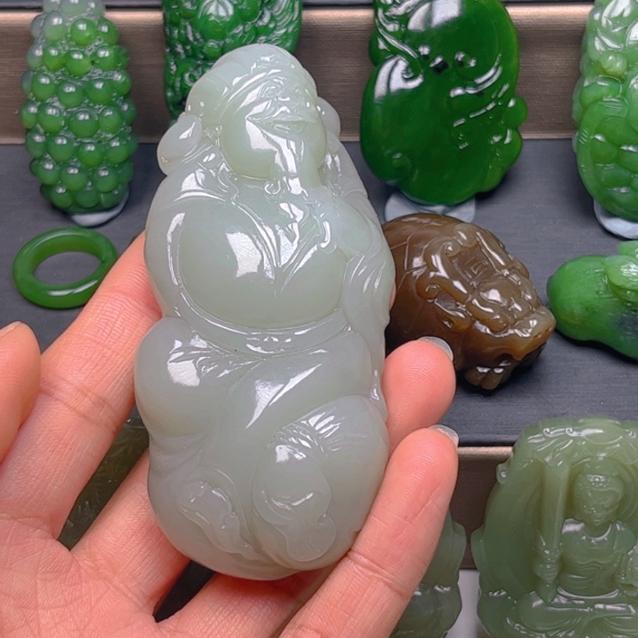 和田玉挂件未镶嵌