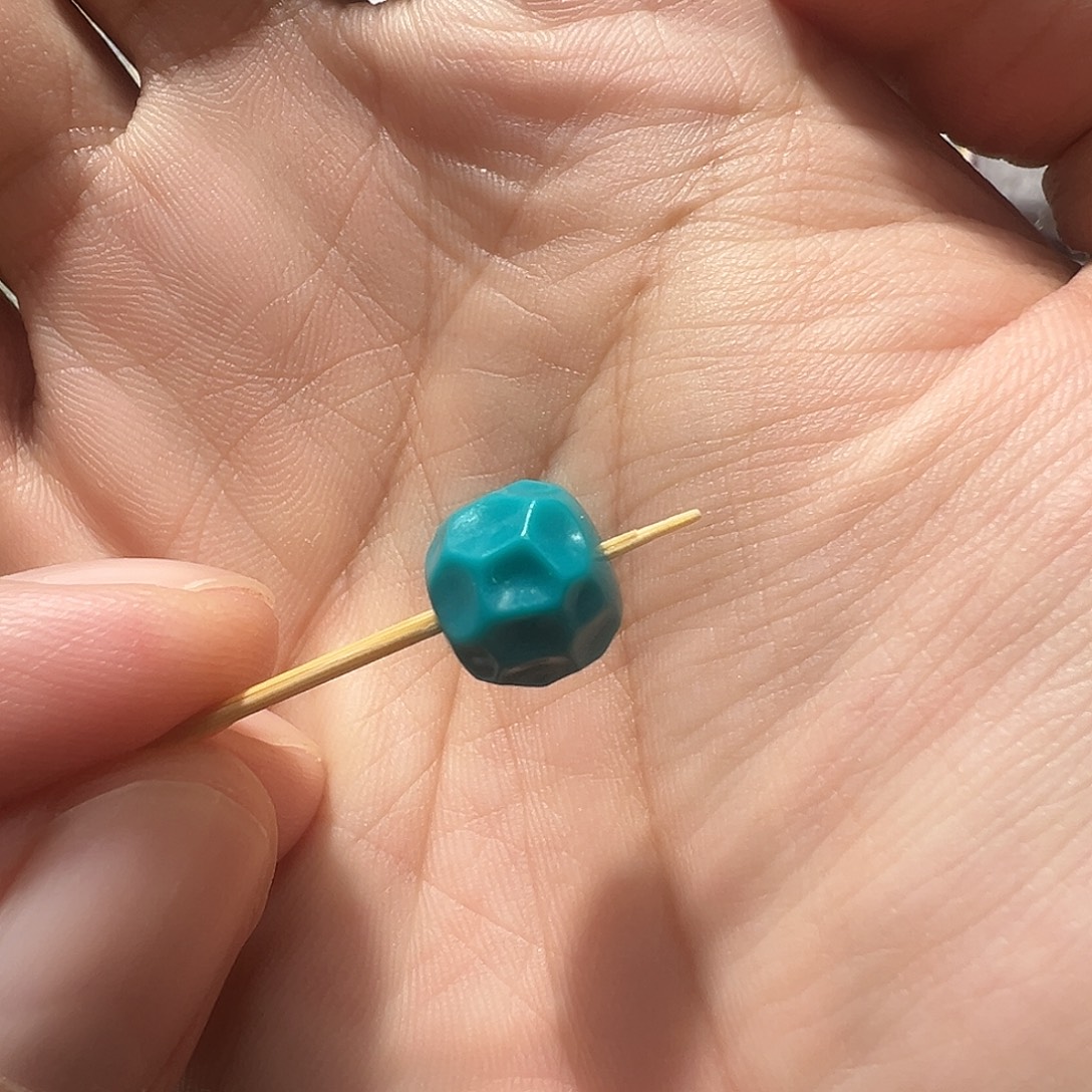 琉璃/树脂/塑料类卡9无相珠天空蓝色