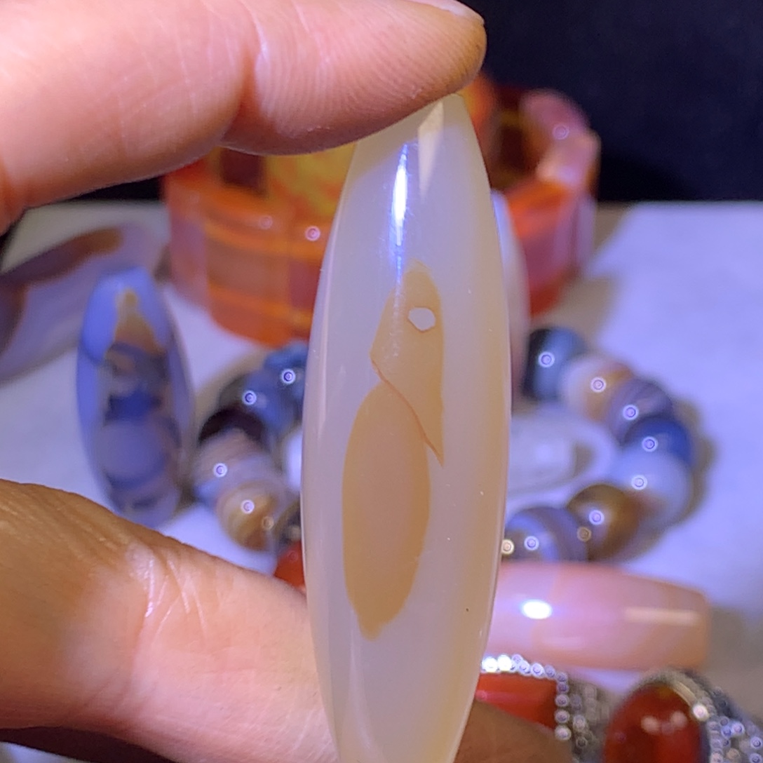 玛瑙/玉髓未镶嵌颈饰