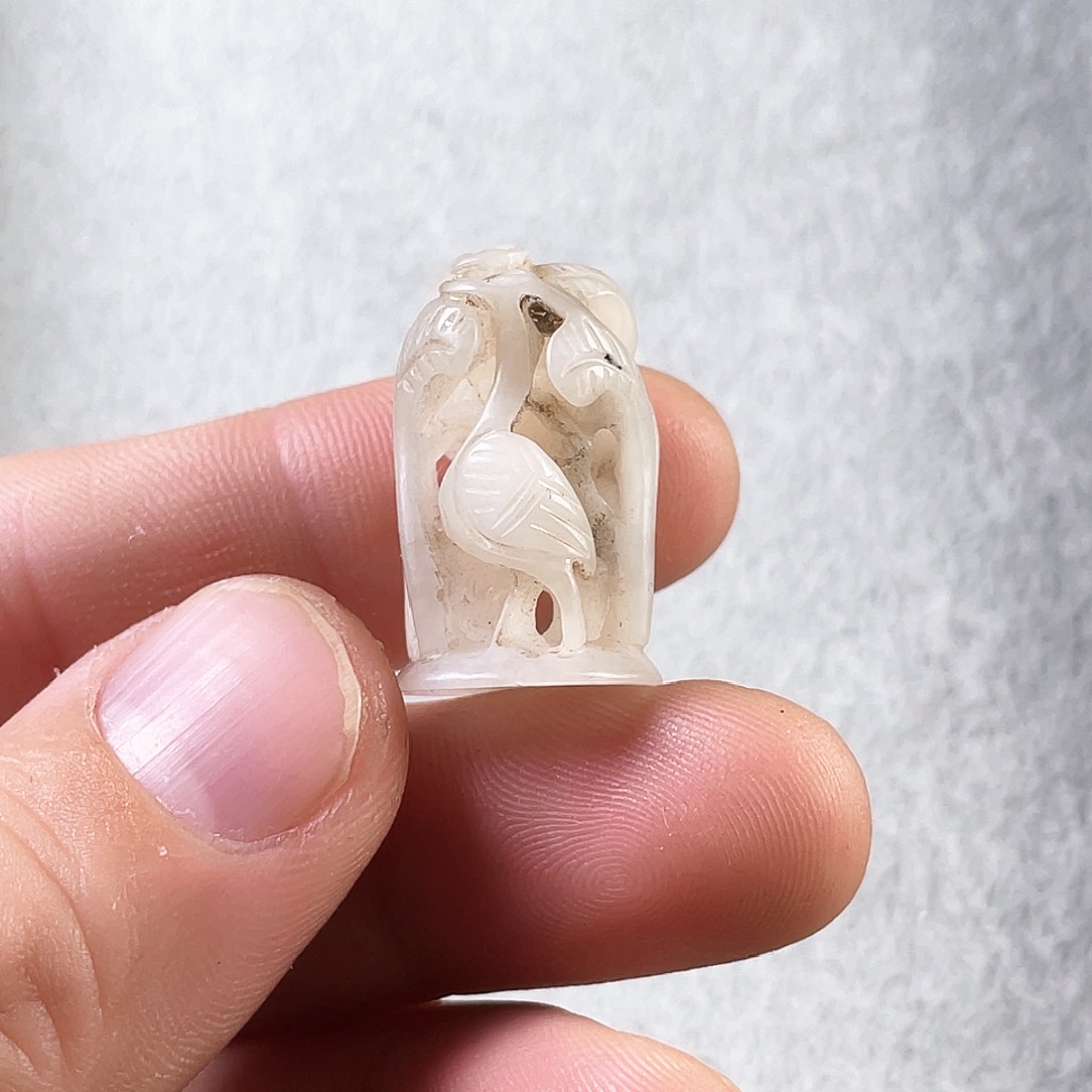 和田玉（糖玉）颈饰未镶嵌