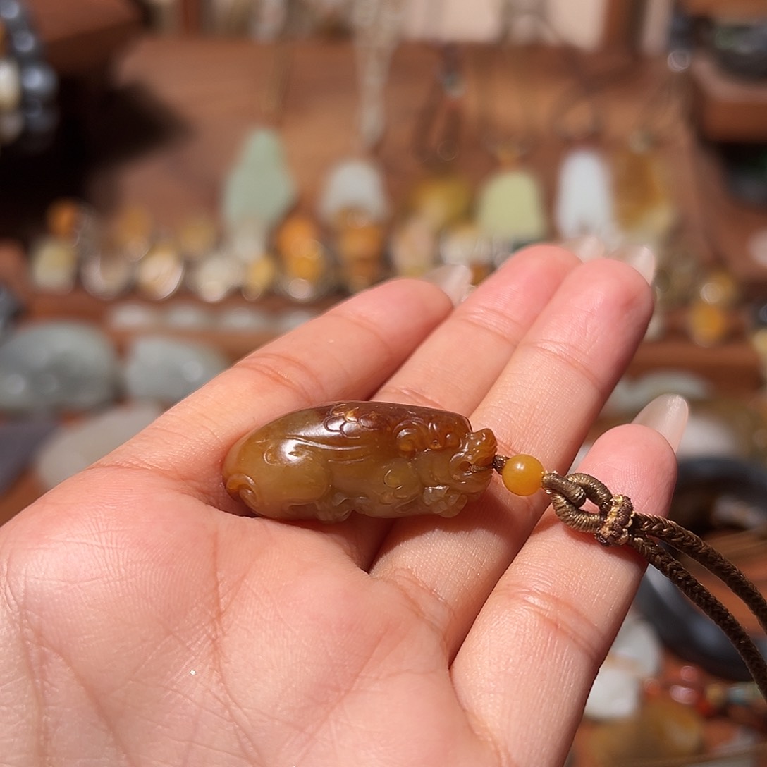 和田玉颈饰未镶嵌A*贵