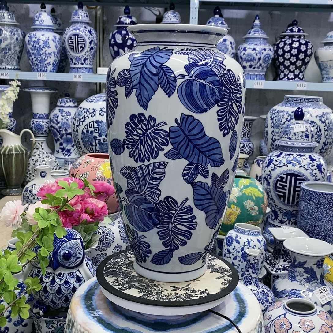 【闪购商品】摆件中国结萝卜瓶瓷器摆件…………………………