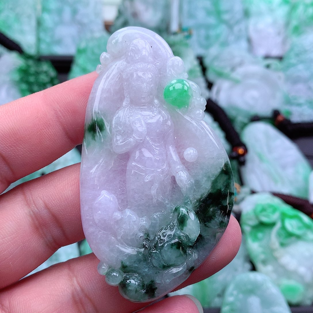 翡翠吊坠(不含链)未镶嵌