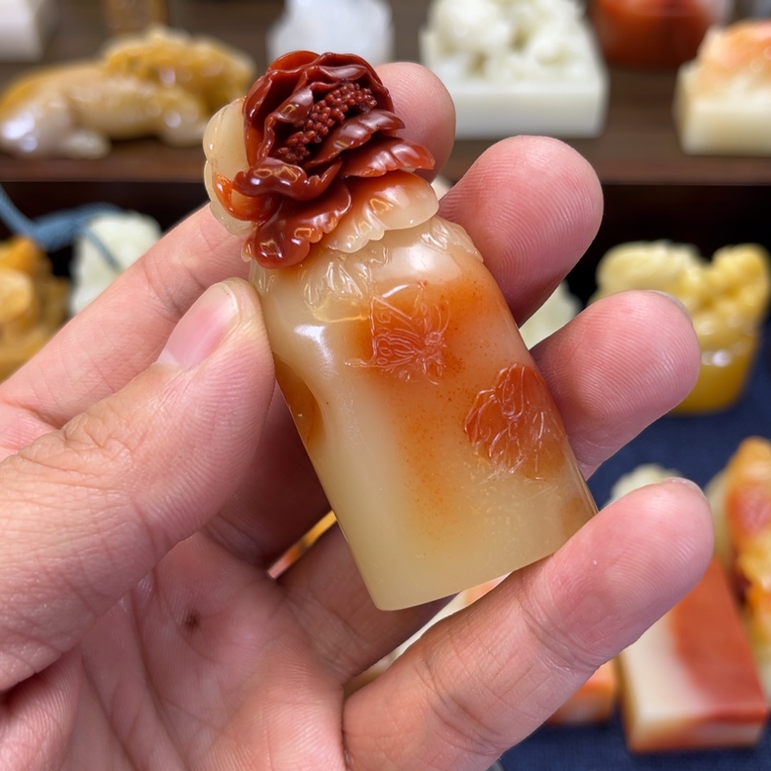 寿山石印石旺**艺寿山石