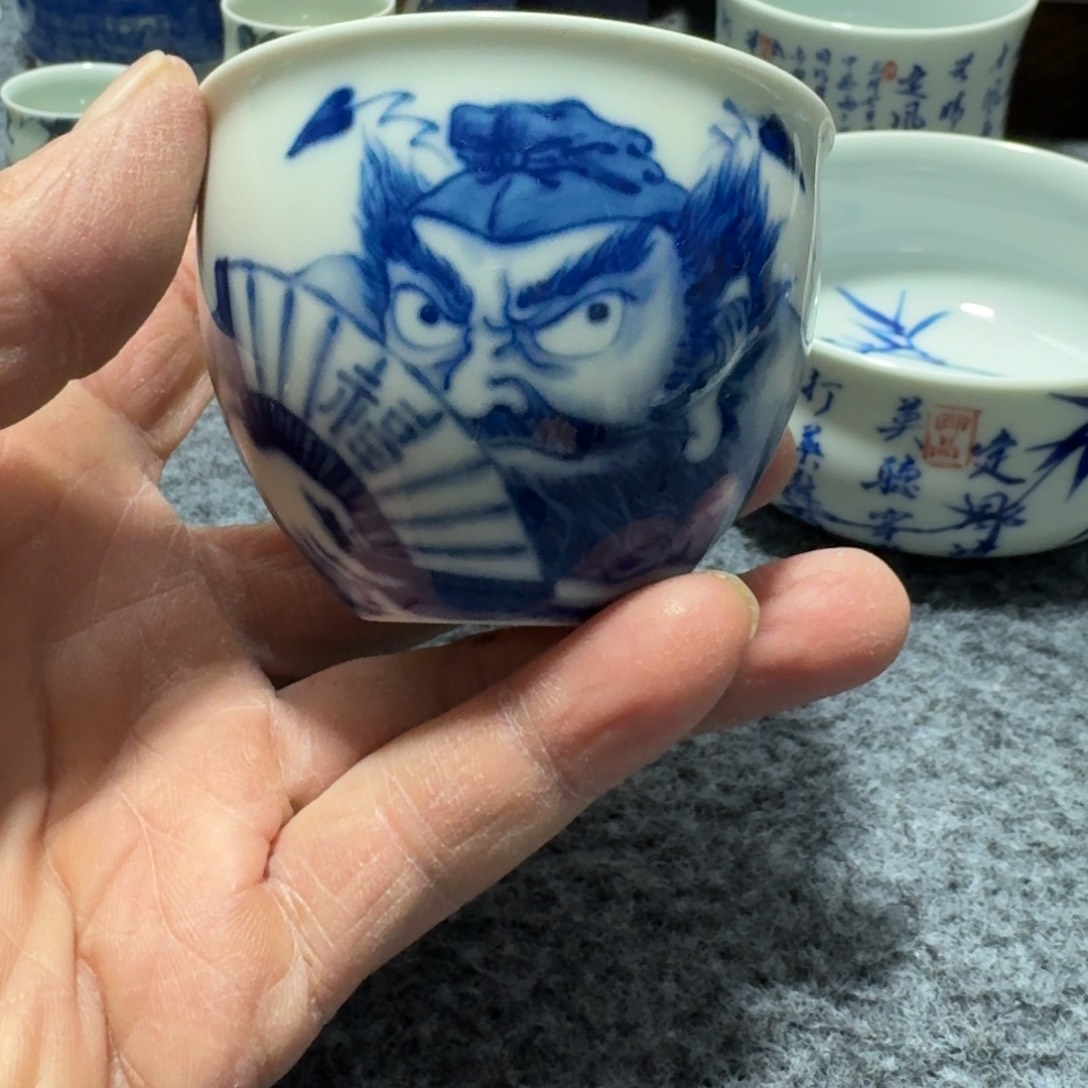 现代景德镇陶瓷手绘茶具