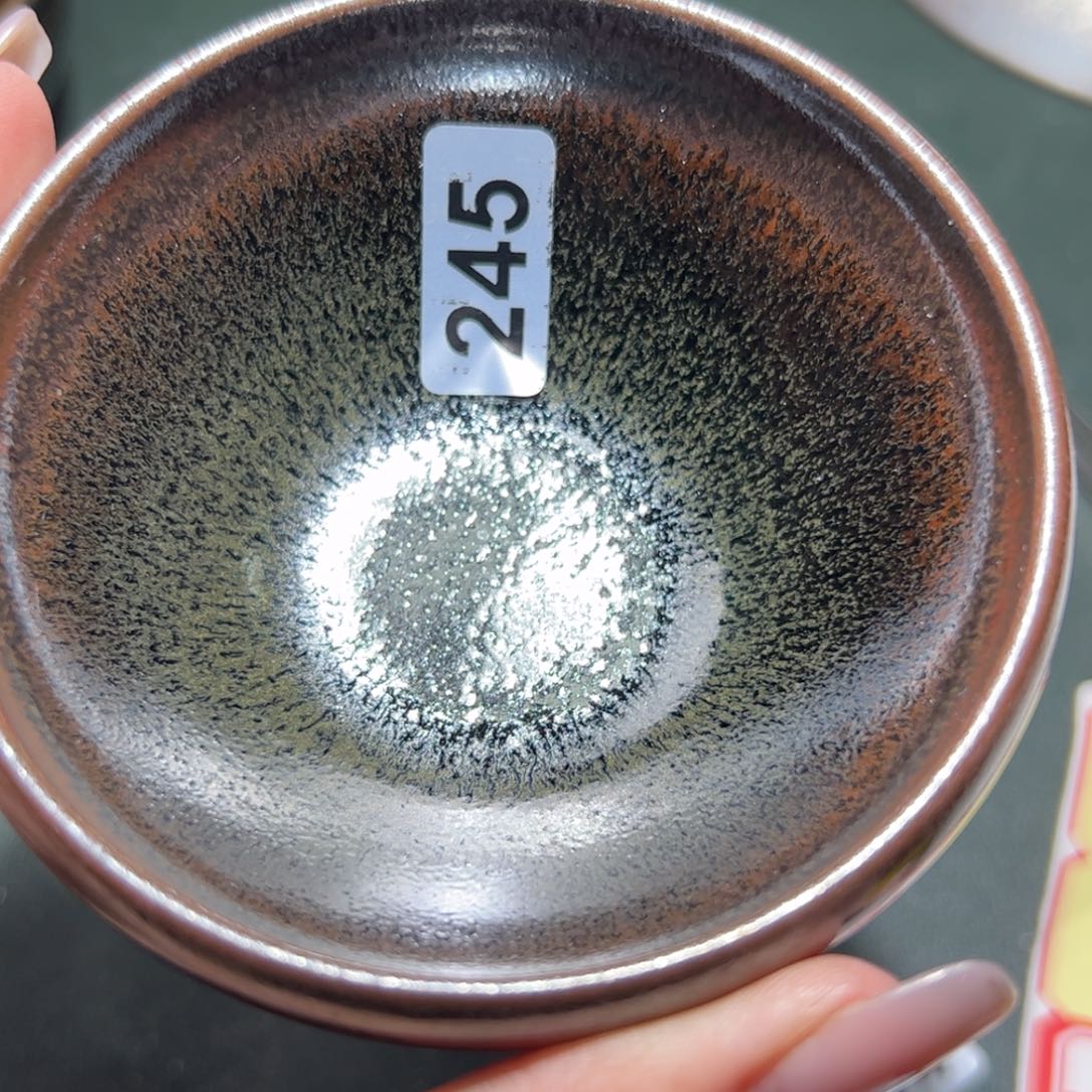 枫***秋茶盏全手工原矿原釉建盏