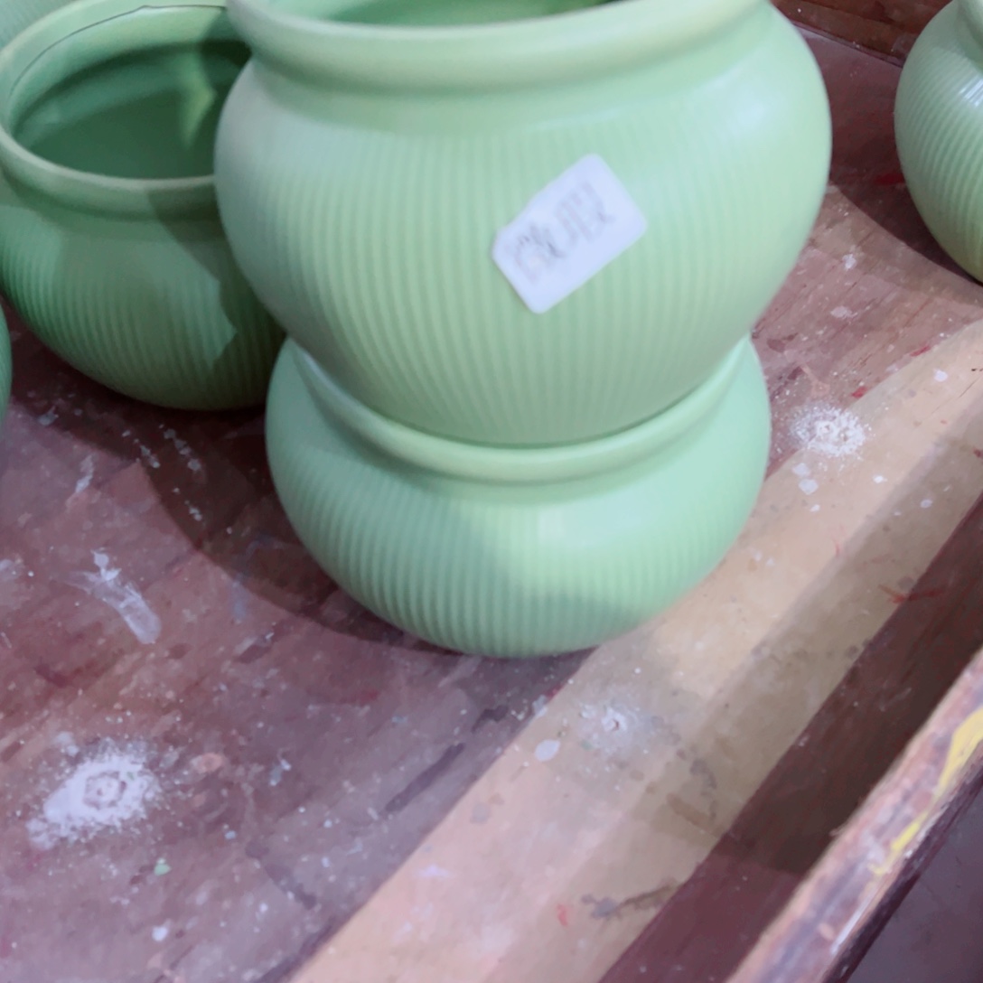 有孔，陶瓷花盆满10米包邮发货