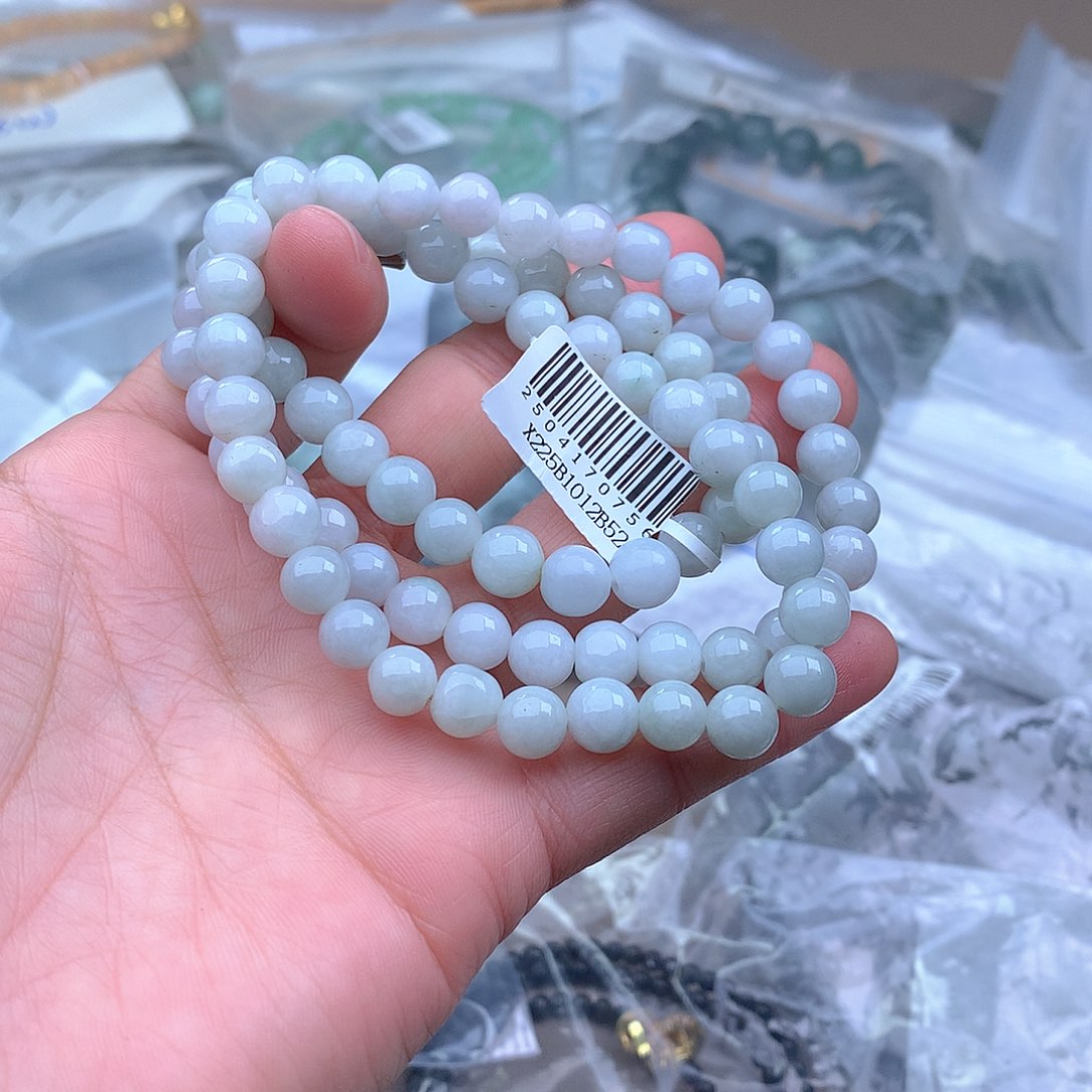 未镶嵌手链翡翠手串