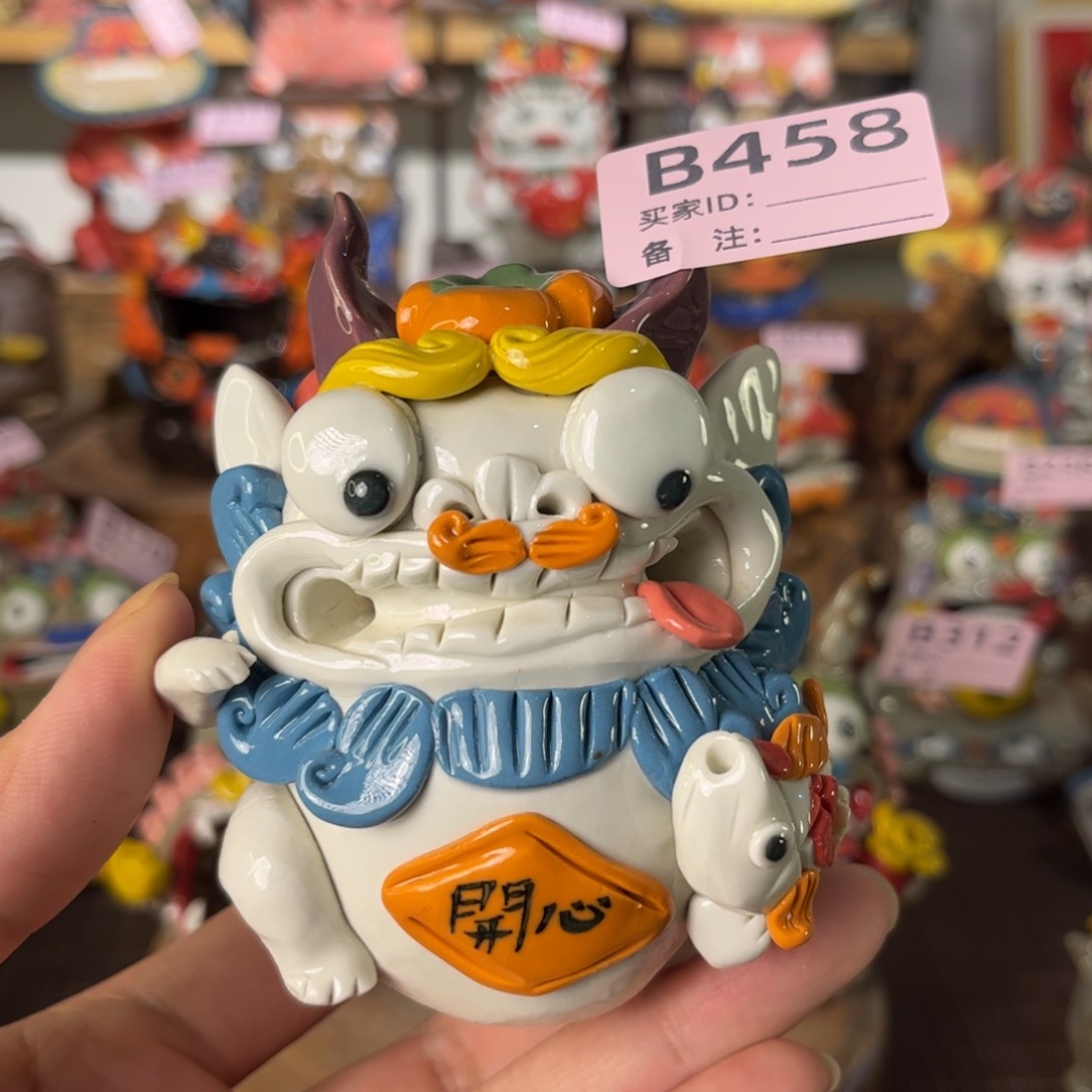 泥塑纯手工茶宠摆件