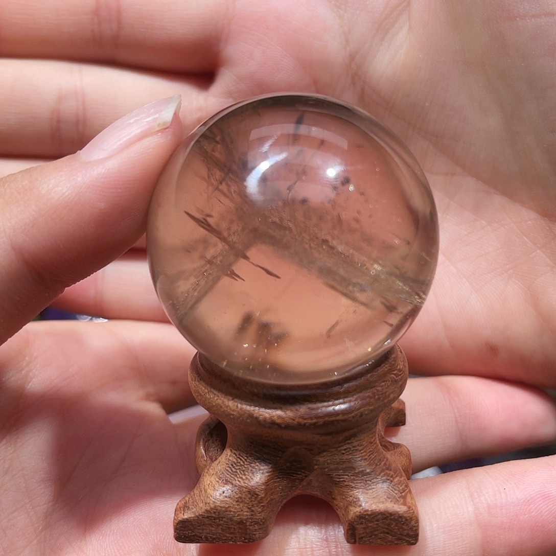 未镶嵌珠宝半成品水晶微瑕4.17