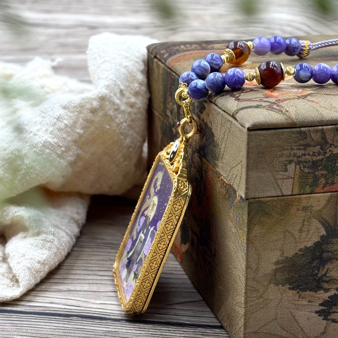 合金吊坠  【晟伊】紫薇大帝卡卡吊坠+全家名