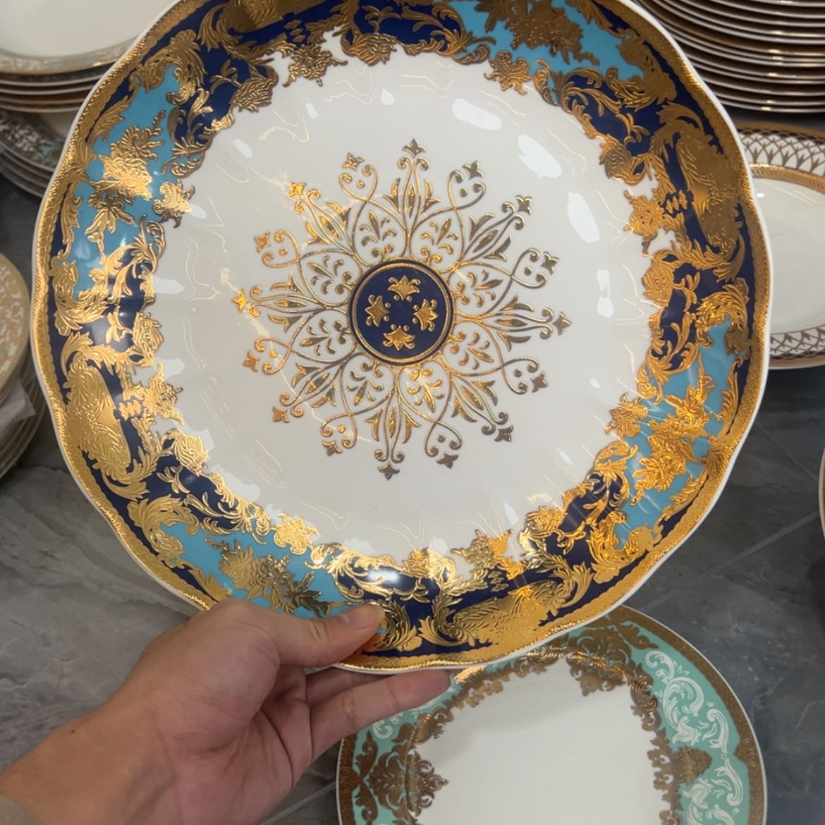 【闪购商品】瓷片12寸窝盘一个一单福利价