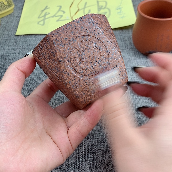 紫砂茶杯高端主人杯