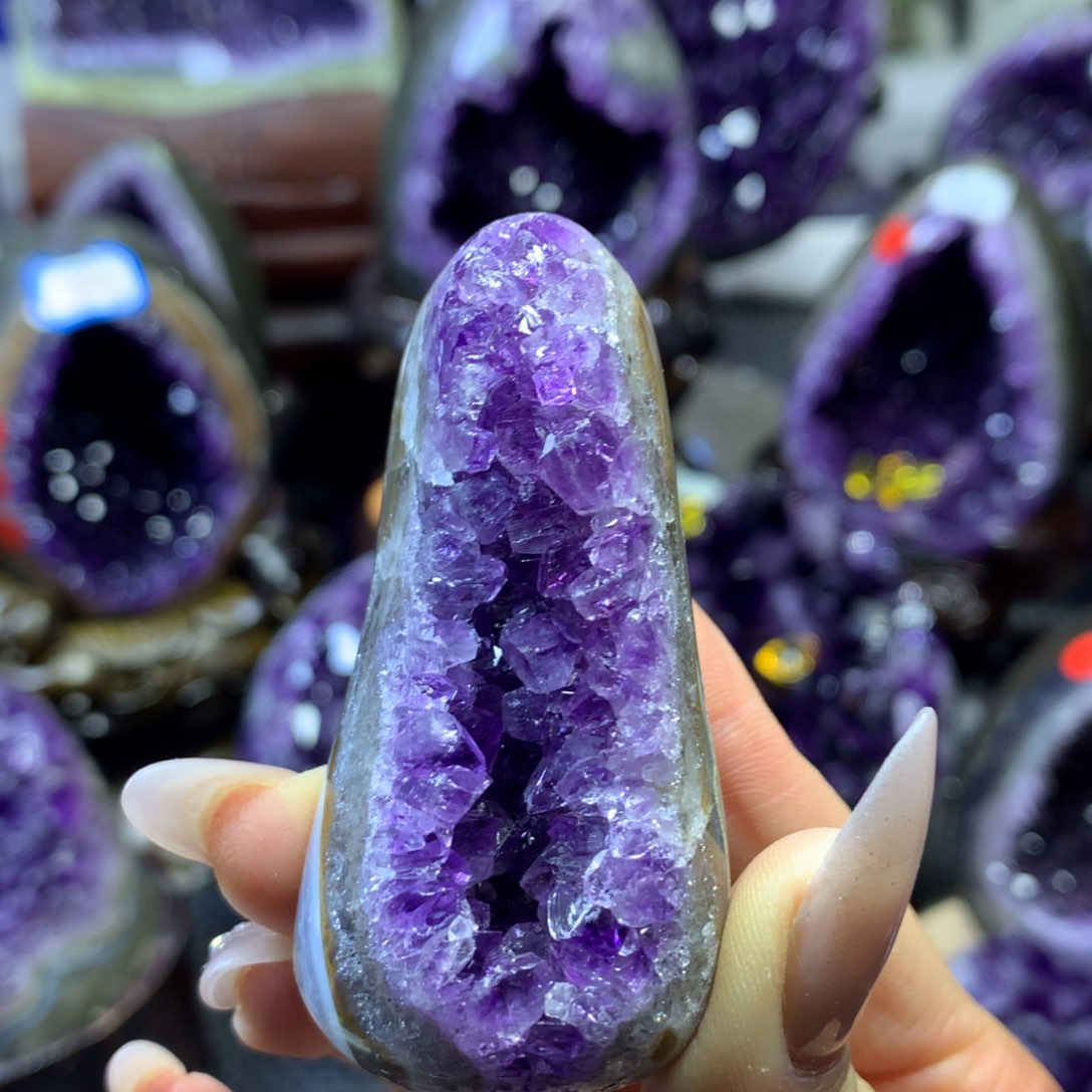 水晶摆件婷未镶嵌