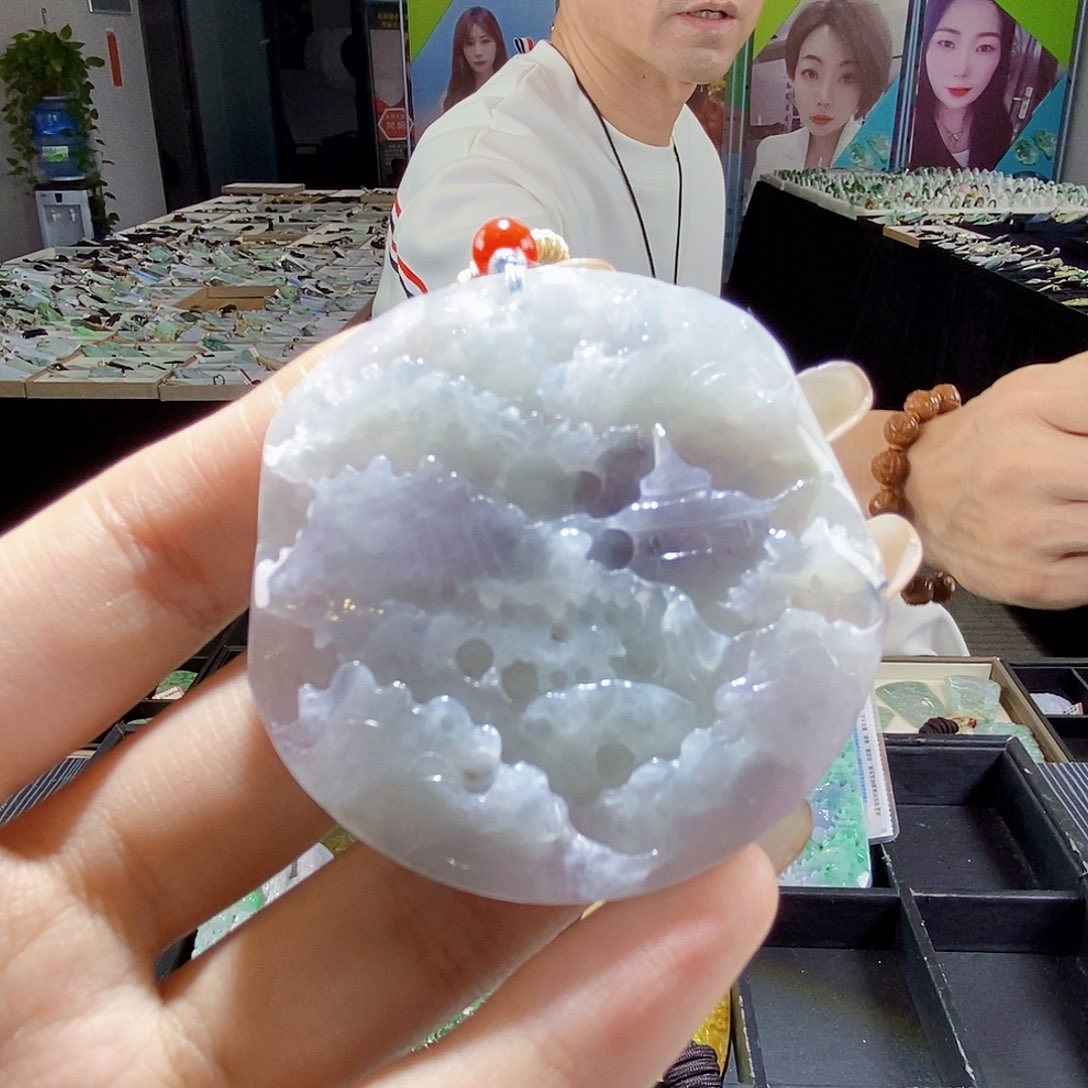 颈饰未镶嵌翡翠翡翠