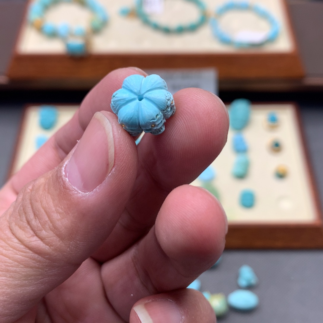 绿松石12未镶嵌配饰