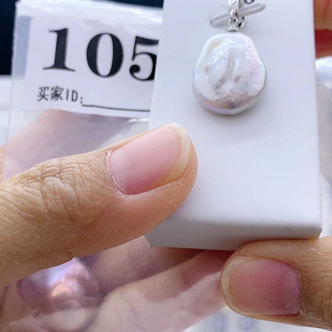 淡水珍珠颈饰钛钢