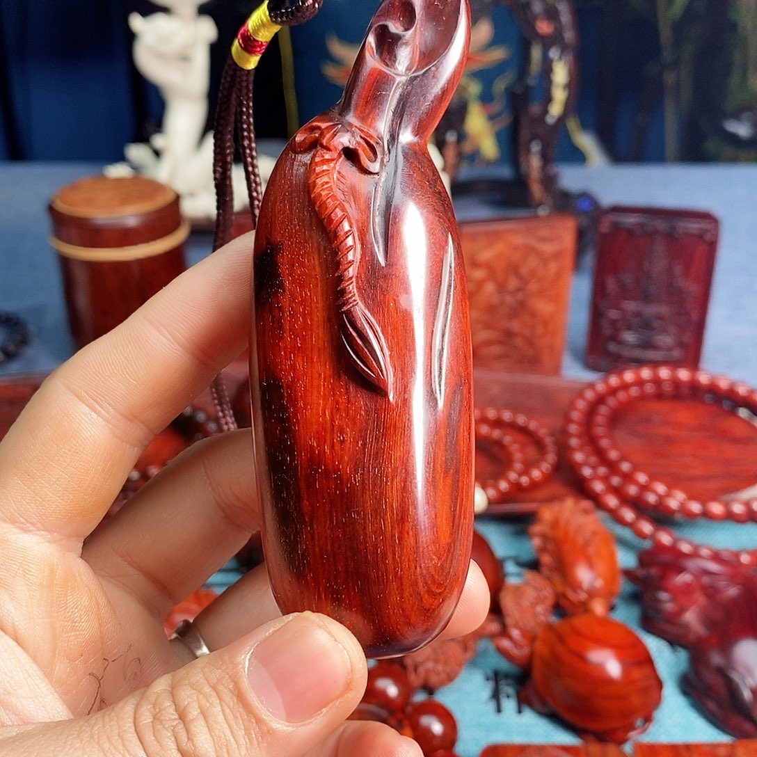 檀香紫檀（小叶紫檀）钱袋子