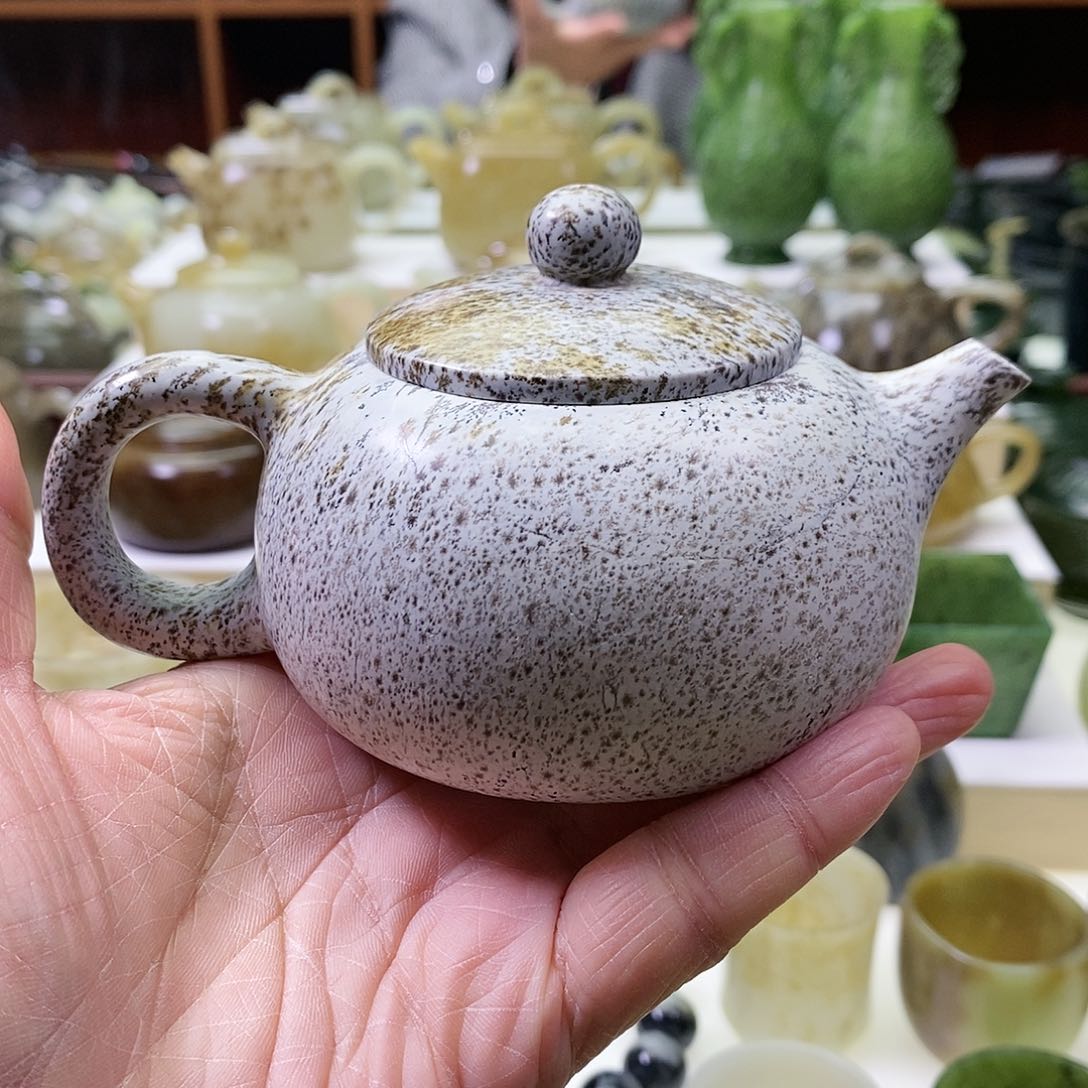 和田玉茶壶未镶嵌